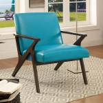 MARGAUX ACCENT CHAIR BLUE CM-AC6265BL